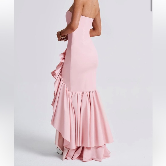 ANGELINA MAXI DRESS - BLUSH - Picture 2 of 4
